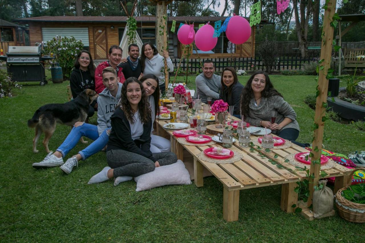 Hosteria Papagayo Cotopaxi Machachi Esterno foto